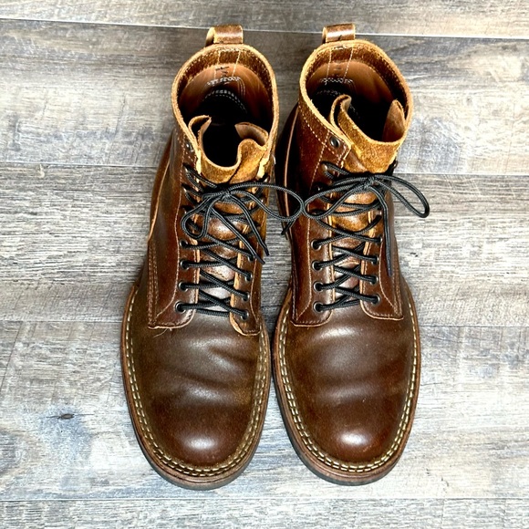 White\'s Brown Leather 350 Cruiser Boots  Size 11 EE, EUC, Cinnamon Waxed Flesh